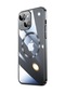 Noktaks - iPhone Uyumlu 13 - Kılıf Sert Kablosuz Şarj Destekli Riksos Magsafe Kapak - Siyah