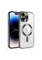 Kilifone - İphone Uyumlu İphone 14 Pro Max - Kılıf Kamera Korumalı Kablosuz Şarj Destekli Demre Kapak - Siyah