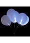 Reedark 5 Adet Led Işıklandırmalı Balon - Parti, Düğün Ve Özel Günler İçin Parlak Dekorasyon Beyaz Işık