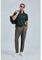 Lufian Erkek Laon Smart Polo T-shirt 111040206 Haki Haki