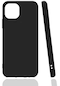 iPhone Uyumlu 13 Pro Max Kılıf Lopard Biye Silikon İnce Arka Kapak Pürüzsüz Soft Yüzey - Siyah