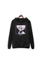 Hunter X Hunter Killua Hoodie Japon Kazak Harajuku Karikatür Uzun Kollu Rahat Overisze Hoodie Siyah