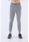 Maraton Sportswear Regular Erkek Ribana Paça Basic Gri Melanj Eşofman Altı 21014-gri Melanj Gri Melanj