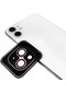 iPhone Uyumlu 12 Mini Uygulama Aparatlı Safir Lens Koruma Taşlı Parlak Renkli Kamera Koruyucu Cl-08 Cl-11 - Rose Gold