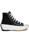 Tonny Black Unisex Siyah Rahat Kalıp Bağcıklı Uzun Spor Ayakkabı Tbh1422 101