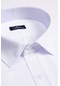 Tudors Büyük Beden Pamuklu Kolay Ütü Düz Beyaz Erkek Gömlek-27973-beyaz