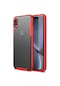 Noktaks - İphone Uyumlu İphone Xr 6.1 - Kılıf Koruyucu Sert Volks Kapak - Kırmızı