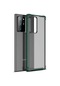 Noktaks - Samsung Galaxy Uyumlu Note 20 Ultra - Kılıf Koruyucu Sert Volks Kapak - Koyu Yeşil