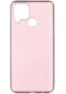 Ekılıf - Realme C15 Uyumlu Kılıf Mat Soft Premier Silikon Kapak - Rose Gold