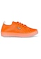 Bağcıklı Kadın Spor Ayakkabı Turuncu-turunc