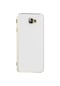 Tecno - Samsung Galaxy Uyumlu J7 Prime / J7 Prime Iı - Kılıf Parlak Renkli Bark Silikon Kapak - Beyaz