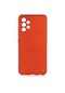 Noktaks - Samsung Uyumlu Samsung Galaxy A32 4g - Kılıf Mat Renkli Esnek Premier Silikon Kapak - Kırmızı