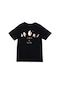 Siyah Hip Hop Songs Baskılı T-shirt SIYAH