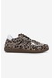 Valmenti Kadın Hakiki Deri Leopar Sneakers & Spor Ayakkabı 1044 1000-v Bn Ayk Y24 Leopar Çok Renkli