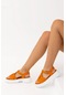 Tamer Tanca Kadın Hakiki Deri Turuncu Günlük Sandalet 453 2220 Byn Sndtl Y22 Orange