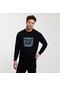 Twobull Oslo Erkek Sweatshirt Siyah Siyah