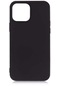 iPhone Uyumlu 13 Pro Max Kılıf Lopard Klasik Mat Renkli Yumuşak Premier Silikon Kılıf - Siyah