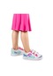 Kiko Kids Mermaid Cırtlı Işıklı Kız Bebek Spor Ayakkabı Beyaz