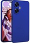 Ekılıf - Realme C55 Uyumlu Kılıf Mat Soft Premier Silikon Kapak - Saks Mavi