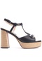Nine West Cammeray 4fx Siyah Kadın Topuklu Sandalet 000000000101484316