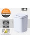 Jms Beyaz Akıllı Kablosuz Sensör Otomatik Fotoselli Banyo Mutfak Çöp Kutusu Seçenek: Battery