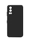 Kilifone - General Mobile Uyumlu Gm 23 - Kılıf Mat Soft Esnek Biye Silikon - Siyah