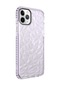 Kilifone - İphone Uyumlu İphone 11 Pro - Kılıf Koruyucu Prizmatik Görünümlü Buzz Kapak - Mor