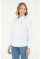 U.s. Polo Assn. Basic Kadın Gömlek - Beyaz 50297002-VR013 Beyaz