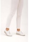 Tamer Tanca Kadın Hakiki Deri Beyaz Comfort Ayakkabı 824 3500 Byn Ayk Y21 Beyaz Dr