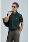 Lufian Erkek Polo Yaka T Shirt 111040206 Haki Haki