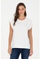U.s. Polo Assn. Kadın Ekru Tişört 50281947-vr019 Ekru