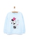 Disney Lisans Disney Minnie Mouse Sweatshirt Kız Bebek 24ydıskswt004 Turkuaz 24YDISKSWT004_Turkuaz