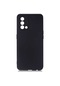 Mutcase - Oppo Uyumlu A74 4g - Kılıf Mat Renkli Esnek Premier Silikon Kapak - Siyah
