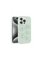 Mutcase - İphone Uyumlu İphone 15 Pro Max - Kılıf Kabartma Figürlü Parlak Toys Silikon Kapak - Açık Yeşil