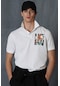 Lufian Erkek Beckham Spor Polo T-Shirt 111040134 Beyaz