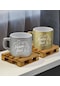 Bk Gift Kişiye Özel İsimli 2li Gümüş Ve Gold Renkli Middle Çay & Kahve Fincanı-4, Arkadaşa Hediye, Sevgiliye Hediye Kobitmeyencom32667 Bk Gift