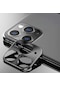 Noktaks - İphone 11 Pro Max Uyumlu - Metal Kamera Koruyucu - Gold
