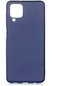 Kilifone - Samsung Uyumlu Galaxy M12 - Kılıf Mat Renkli Esnek Premier Silikon Kapak - Lacivert