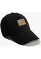 Koton İşlemeli Cap Şapka Siyah 3wak40080aa 3WAK40080AA999