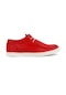 Sail Lakers - Kırmızı Deri Erkek Günlük Ayakkabı-10418-kırmızı