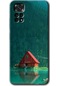 Redmi Note 11s 5g Global Kılıf Hd Desen Baskılı Arka Kapak + Kırılmaz Cam - House In Woods