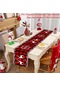 Noel Masa Koşucu Ev Merry Christmas Süs İçin 2023 Noel Süslemeleri Xmas Xmas 22 Diğer