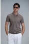 Lufian Erkek Laon Smart Polo T-shirt 111040164 Toprak