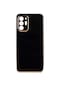 Tecno - Samsung Galaxy Uyumlu Note 20 Ultra - Kılıf Parlak Renkli Bark Silikon Kapak - Siyah