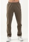 Maraton Sportswear Regular Erkek Dar Paça Basic Kakao Eşofman Altı 21352-kakao
