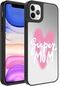 iPhone Uyumlu 11 Pro Max Kılıf Aynalı Desenli Kamera Korumalı Parlak Lopard Mirror Kapak - Süper Anne
