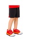 Kiko Kids Linen Cırtlı Erkek Bebek Keten Spor Ayakkabı Kırmızı