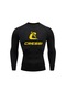 Haogang Erkek Uv Koruyucu Rashguard - Sörf, Dalış, Yüzme İçin Denizanası Önleyici Mayo Üstü Turuncu