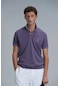 Lufian Erkek Vernon Smart Polo T-shirt 111040163 Mor