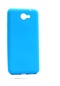 Mutcase - General Mobile Uyumlu Gm 6 - Kılıf Mat Renkli Esnek Premier Silikon Kapak - Mavi